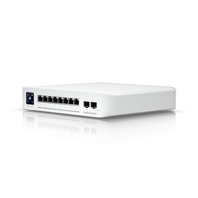 [USW-ENTERPRISE-8-POE] UniFi Switch Empresarial Capa 3 de 8 Puertos PoE 802.3af/at