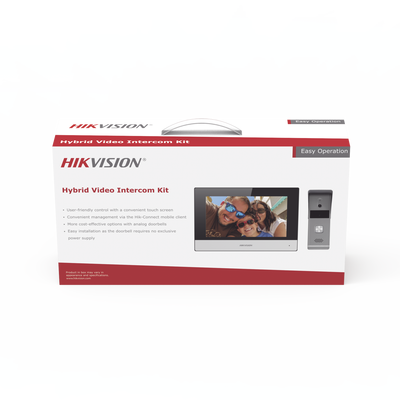 [DS-KIS303-P] Kit de Videoportero Analógico de Metal / IP a 4 Hilos