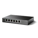 Switch PoE no Administrable de escritorio / 6 puertos 10/100