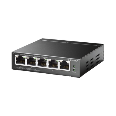 [TL-SG1005LP] Switch Escritorio No Administrable de 5 puertos 100/100/1000