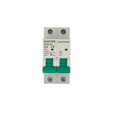 [SCB8-63C63/2P] Protección Térmica/ Interruptor 2P, 63 A,  Corriente