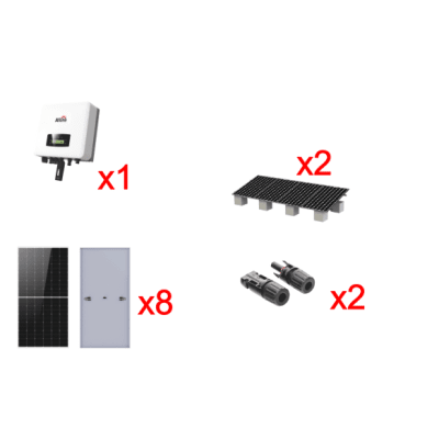 [HNS5000TLKIT1] Kit Solar Interconexion 5kW 220Vca / Inversor AFORE / 8
