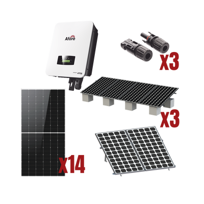 [HNS8000TLKIT1] Kit Solar Interconexion  / 8kW  220Vca / Inversor AFORE /