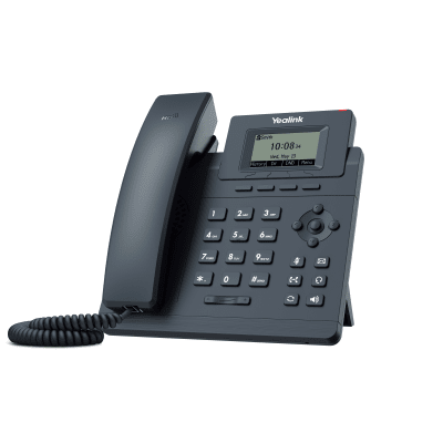 Teléfono IP Empresarial Yealink SIP T30P con 1 Línea SIP y