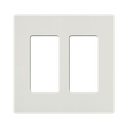 Tapa Color Blanco Satin Snow para interruptor o dimmer