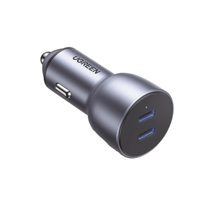 Cargador de Auto USB-C / 40W Total / 20W por Puerto / PD 3.0