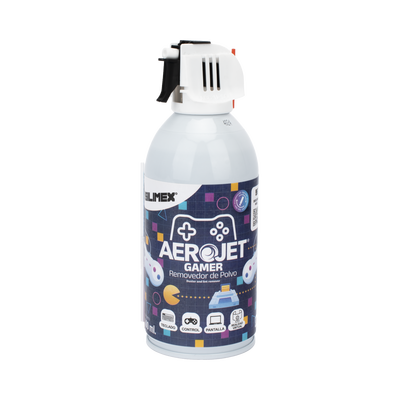[AEROJET-GAMER] Removedor de Polvo / Válvula 360° / 90 PSI / 300 ml / Sin