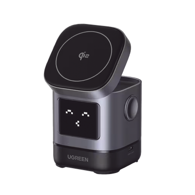 [45775] Cargador Inalámbrico / Qi2 15W / Triple Carga Simultánea