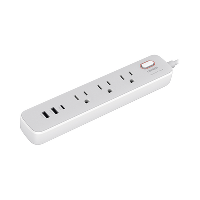 [15461] Regleta de Alimentación / 30W USB-C PD GaN / 2 USB-A + 1