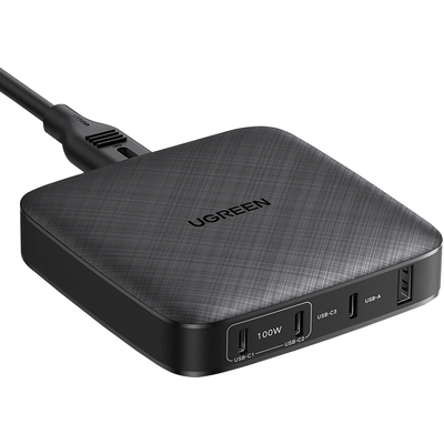 [70869] Cargador de Escritorio / 100W / 6 Puertos / 4 USB-C + 2