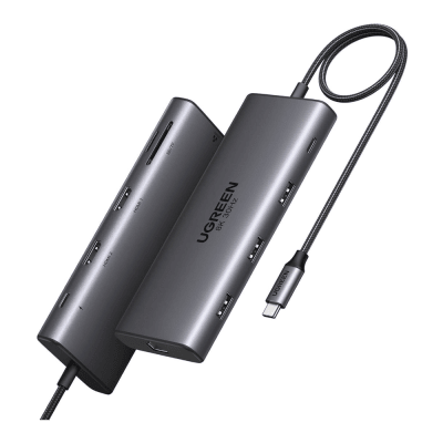 [15534B] Docking Station USB-C 10 en 1 / Dual HDMI 4K 60Hz y 8K 30Hz