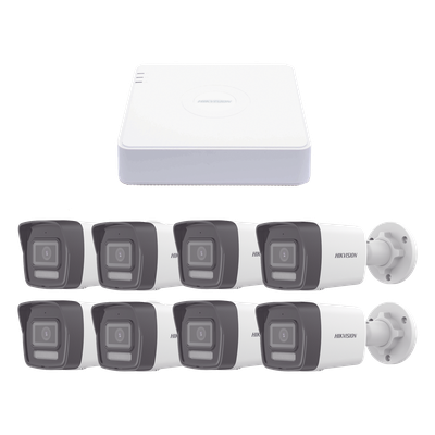 [KIPCV2M/8B] Kit IP 1080p (2 Megapixel) / NVR de 8 Canales con 8 Puertos
