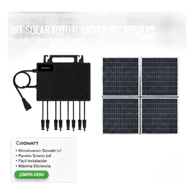 Kit Solar Interconexion  / 2.5kW  220Vca / Microinversores