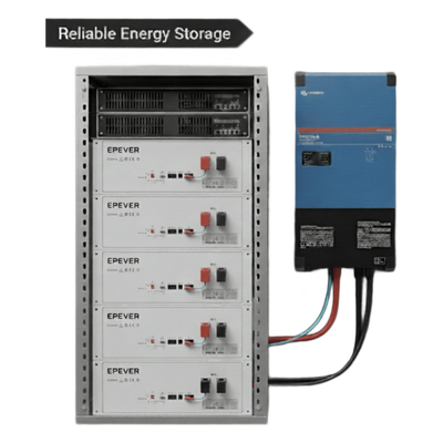 [VICTRONKIT4K] Kit Inversor Cargador  de 4 kW con Salida de 110 Vca y