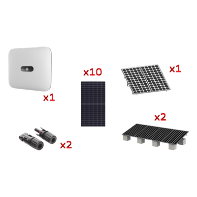 [SUN20006KTKIT] Kit Solar Interconexion  / 6 kW  220Vca / Inversor HUAWEI/