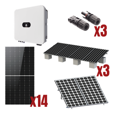 [SUN20008KLKIT] Kit Solar Interconexion  / 8kW  220Vca / Inversor HUAWEI/
