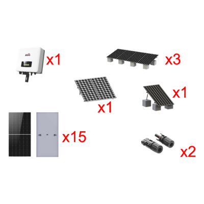 Kit Solar Interconexion  / 9kW  220Vca / Inversor AFORE /
