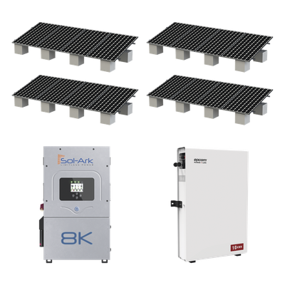 Kit Hibrido con Interconexión a la Red Eléctrica de CFE de