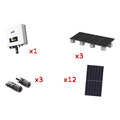 [HNS7000TLKIT1] Kit Solar Interconexion  / 7kW  220Vca / Inversor AFORE /