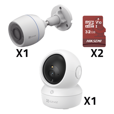 [CSH6C/5MP/H3C/KM2] Kit de cámaras WiFi / Incluye 1 pieza CS/H6C/5MP  Para Uso