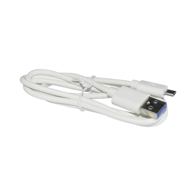 Cable programador y cargador USB a Micro USB color blanco
