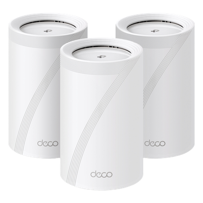 [DECO-BE65-3PACK] KIT 3 Routers Inalámbrico MESH Interior para Hogar / Triple