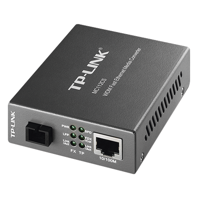 [MC112CS] Convertidor Fibra Óptica WDM Monomodo / 1 puerto RJ45