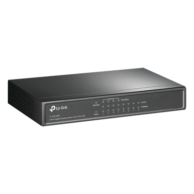 [TL-SG1008P] Switch Gigabit PoE+ no administrable de 8 puertos