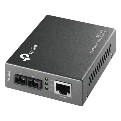 Convertidor Fibra Óptica Monomodo /  1 Puerto RJ45 10/100