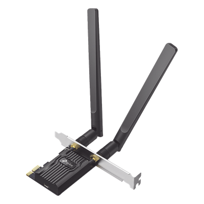 Adaptador  PCIe inalámbrico doble banda AX1800 Mbps /