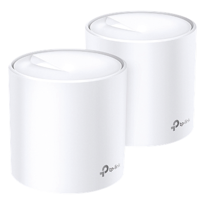 [DECOX20-2PACK] Kit 2 Routers Inalámbricos MESH Interior para Hogar / Doble