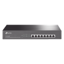 Switch Gigabit PoE+ no administrable de 8 puertos