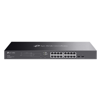 [SG2218P] Switch Smart Omada 18 Puertos Gigabit / 16 Puertos PoE+