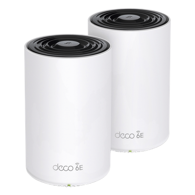 [DECOXE75-2PACK] Kit 2 Routers Inalámbricos MESH Interior para Hogar / Doble