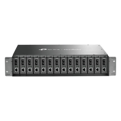 [TL-MC1400] Chasis para Montaje en Rack de 14 bahías / Soporta