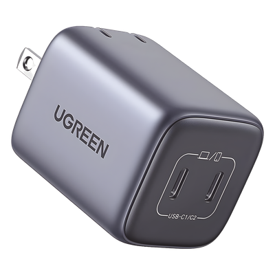 [90572] Cargador de 45W serie Nexode Mini | 2 Puertos USB-C de Carga