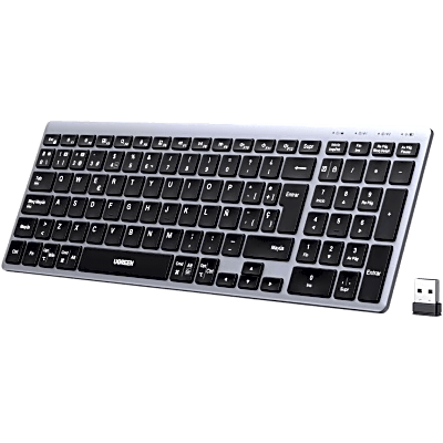 [75163SP] Teclado Inalámbrico Multimodo / Bluetooth + 2.4 GHz /