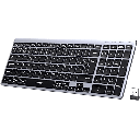 Teclado Inalámbrico Multimodo / Bluetooth + 2.4 GHz /