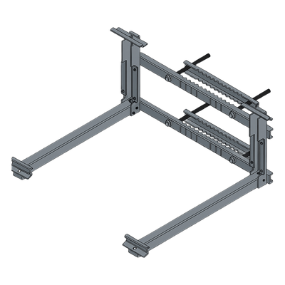 [EPI-MB225-V1] Montaje para Panel Solar de Poste para panel EPL18012AL y