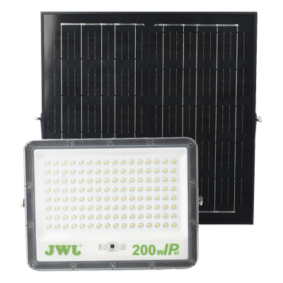 [JLRE-SOL-01-200N] Reflector de 200 W con Panel Solar  /  Batería 3.2  V CD /