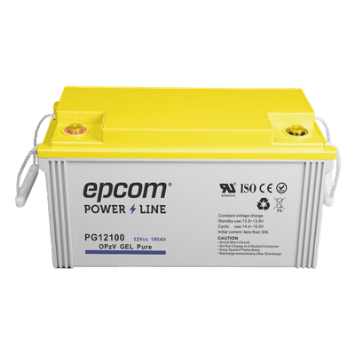 [PG12100] Batería de GEL PURO OPzV / 12 V @ 100 Ah / Ciclo profundo /