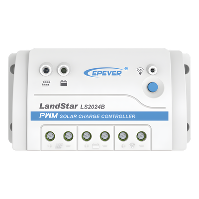 [LS-2024-B] Controlador Solar PWM / 20A / 12/24V / RS-485 / Baterías