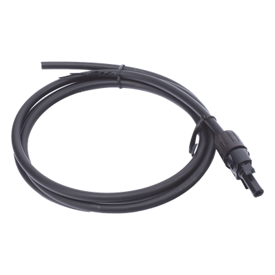 [CBL-MC4-1.5BLK] Cable Fotovoltaico 1.5 m, Negro, Calibre 10 AWG con Terminal