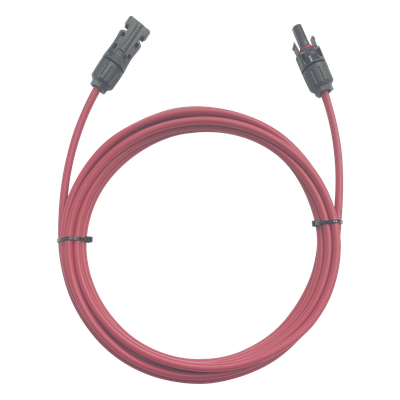 [CFMC41MRED] Cable Fotovoltaico / 1 metro / Color Rojo / Calibre 10 AWG /