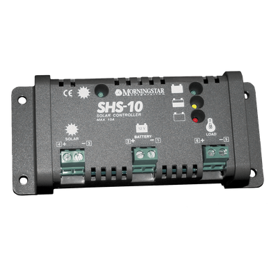 Controlador de Carga Solar PWM 10 A / 12 VCC / Desconexión