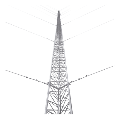 [KTZ-30G-030] Kit de Torre Arriostrada de Piso de 30 m con Tramo STZ30G