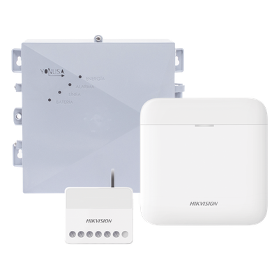 [DS-PWA48-SYSNG] (AX PRO + YONUSA) KIT de Alarma AX PRO / Incluye: 1 Hub con