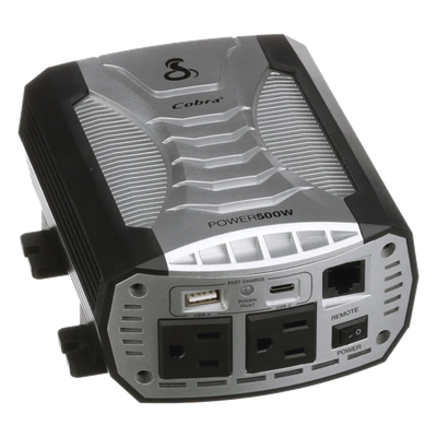 Inversor de Potencia / 500W Continuos / 1000W Pico / 2