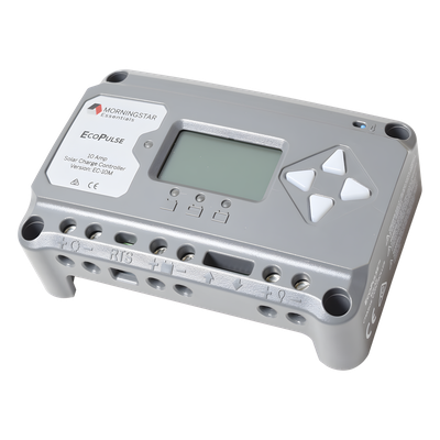 [EC-30M] Controlador solar 12/24 Vcc  de 30 Amp. Con pantalla de