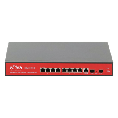 [WI-PMS310GF-UPS-PLUS] Switch Administrable Capa 2 de 8 puertos 10/100/1000 PoE